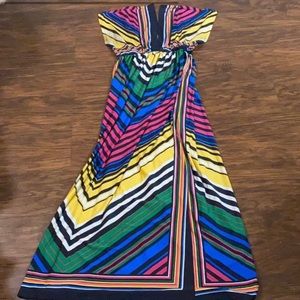 Size large bailey blue maxi dress